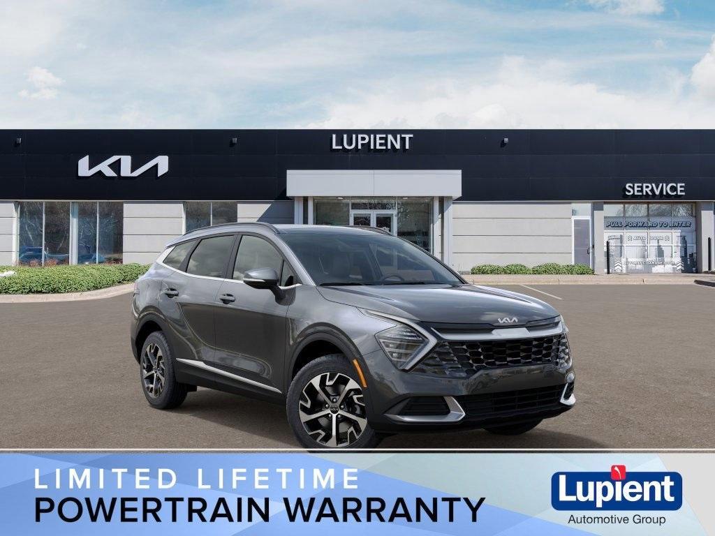 new 2025 Kia Sportage Hybrid car, priced at $35,221