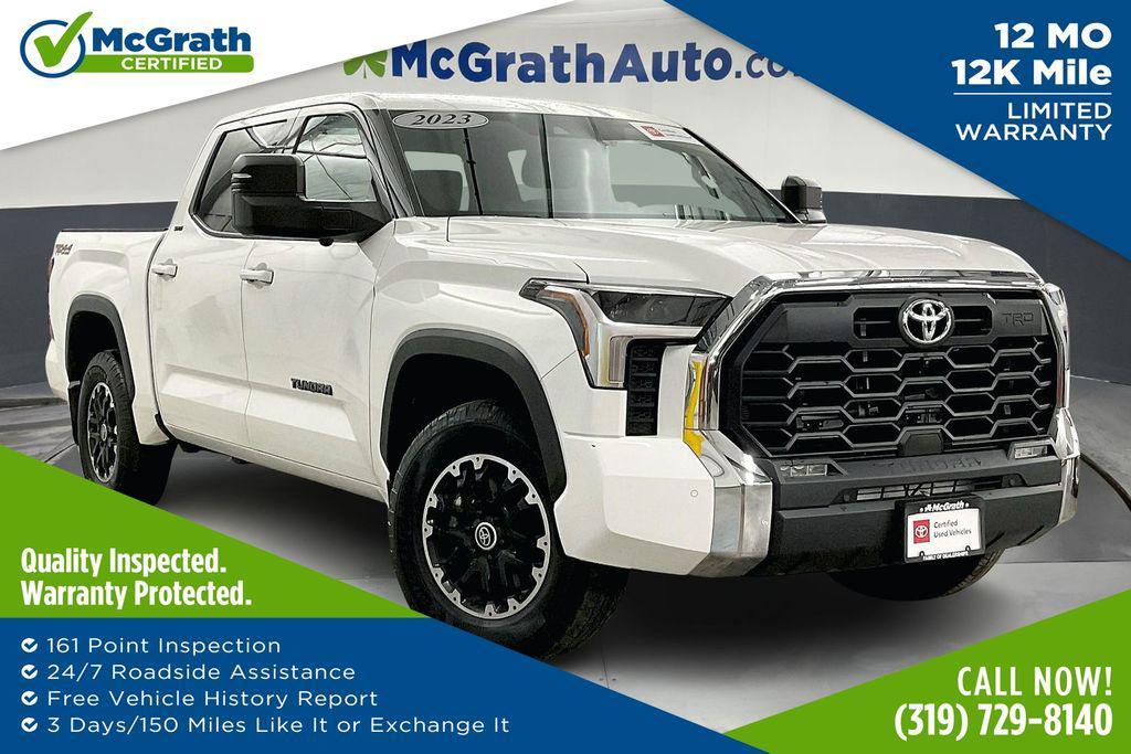 used 2023 Toyota Tundra car, priced at $44,700