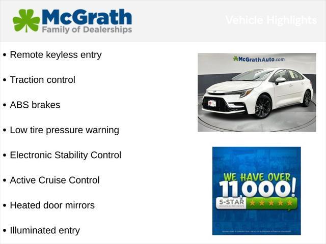 used 2024 Toyota Corolla Hybrid car, priced at $32,595