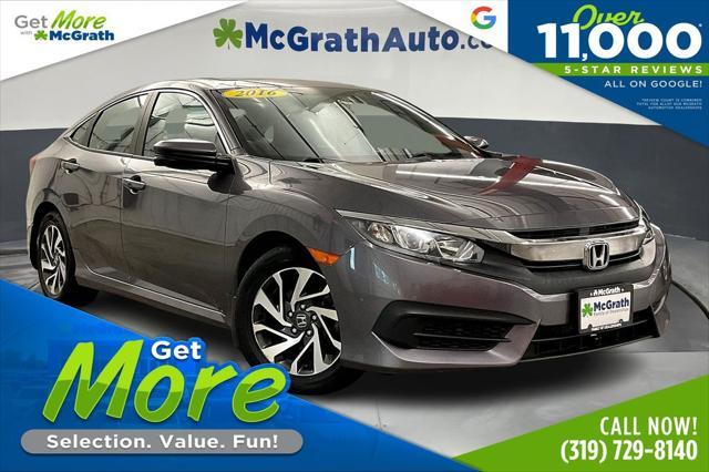used 2016 Honda Civic car, priced at $16,422