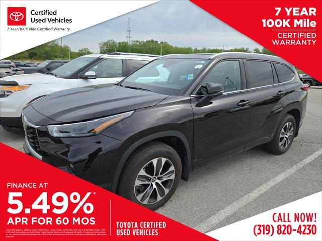 used 2022 Toyota Highlander car, priced at $42,688