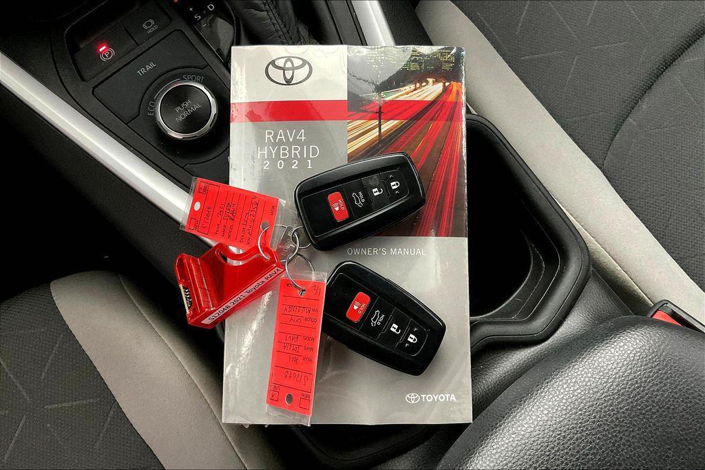 used 2021 Toyota RAV4 Hybrid car, priced at $26,468