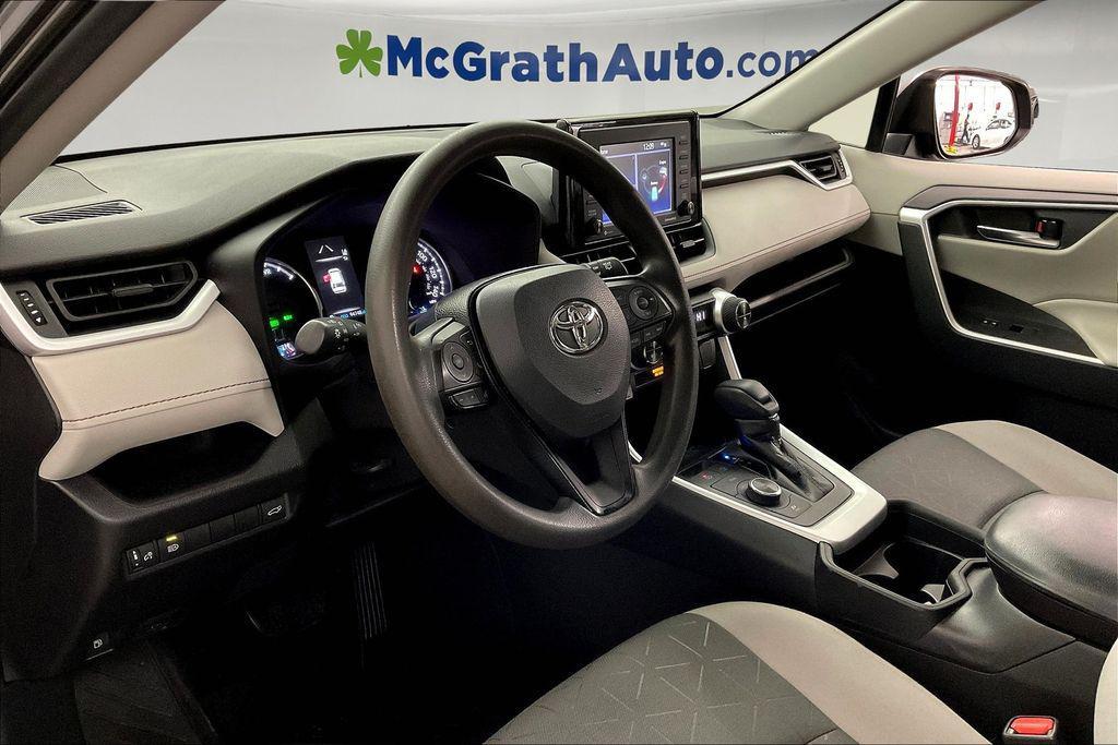 used 2021 Toyota RAV4 Hybrid car, priced at $26,468