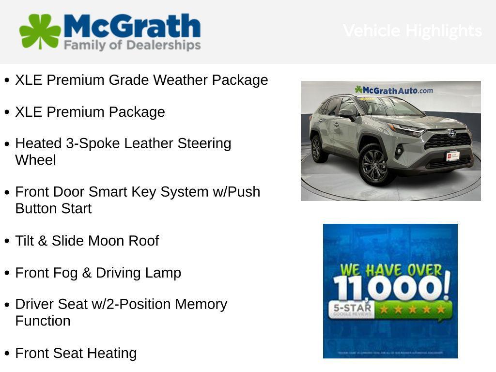 used 2022 Toyota RAV4 Hybrid car, priced at $34,887