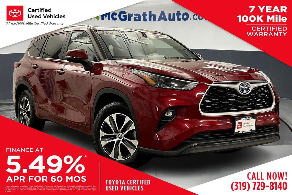 used 2023 Toyota Highlander Hybrid car, priced at $44,907
