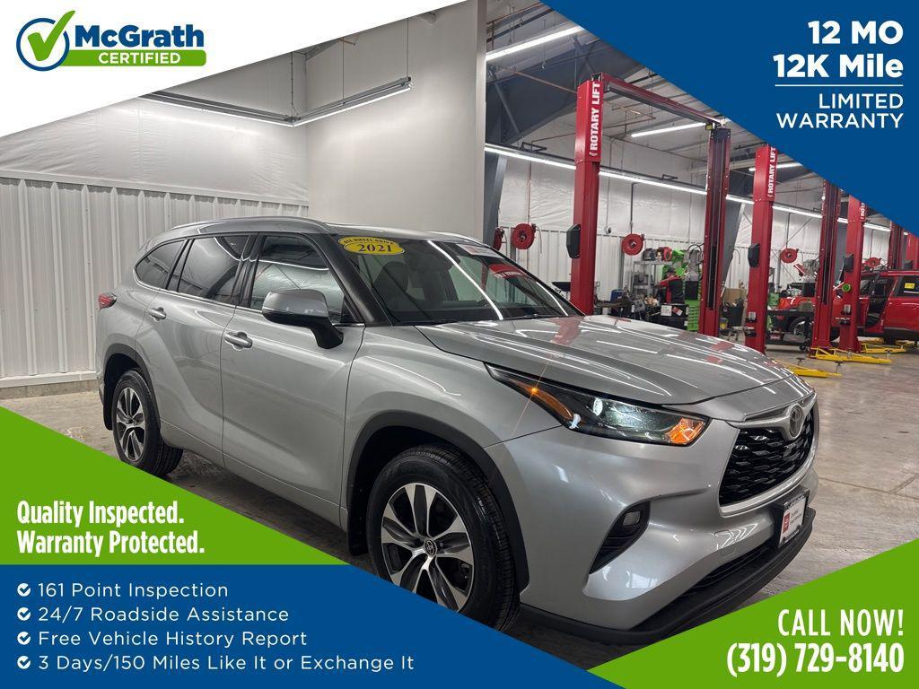 used 2021 Toyota Highlander car, priced at $32,681