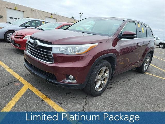 used 2015 Toyota Highlander car, priced at $24,998