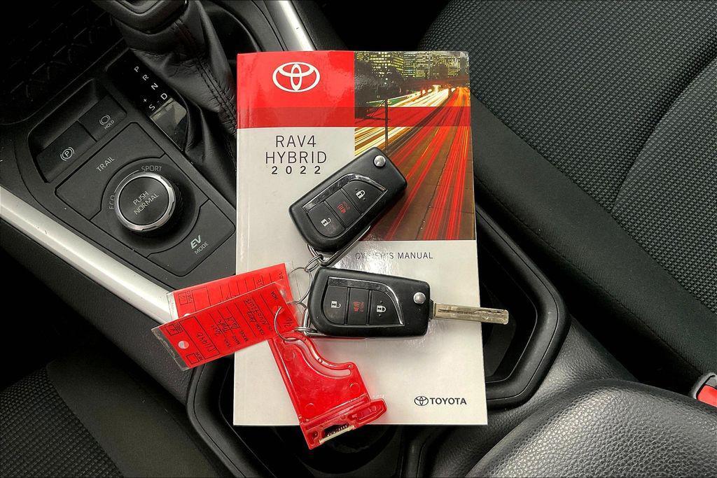 used 2022 Toyota RAV4 Hybrid car, priced at $22,845
