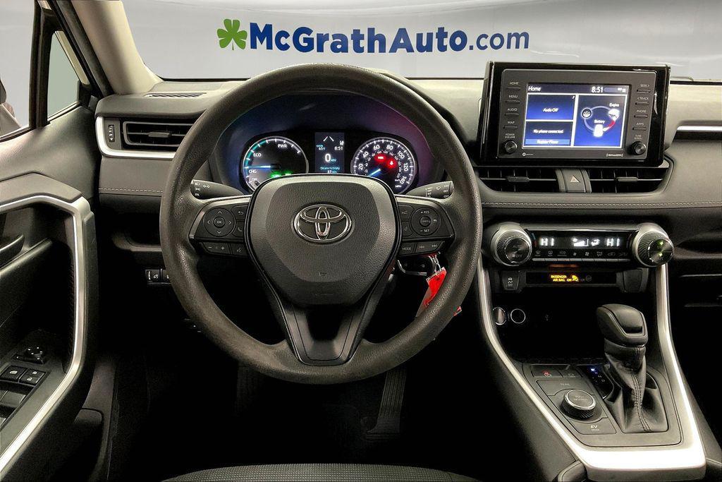 used 2022 Toyota RAV4 Hybrid car, priced at $22,845