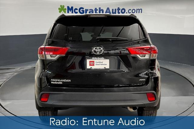 used 2019 Toyota Highlander car, priced at $26,182