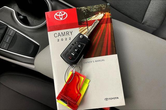 used 2022 Toyota Camry car, priced at $23,497