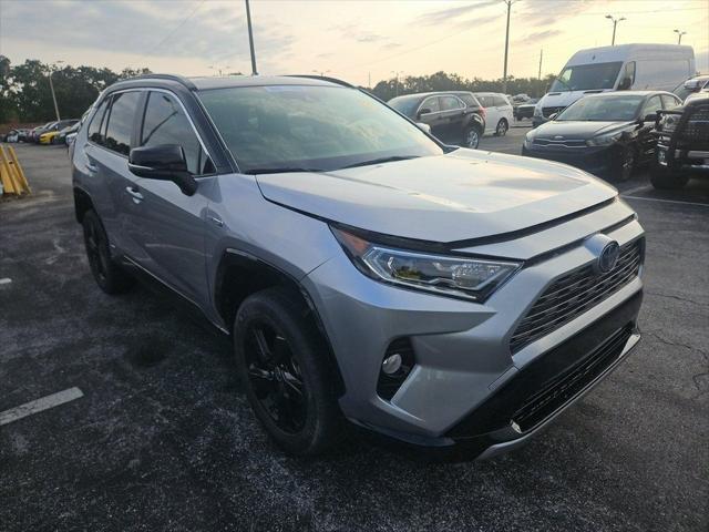 used 2021 Toyota RAV4 Hybrid car, priced at $34,760