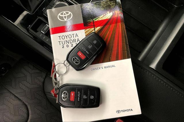 used 2023 Toyota Tundra car, priced at $49,961