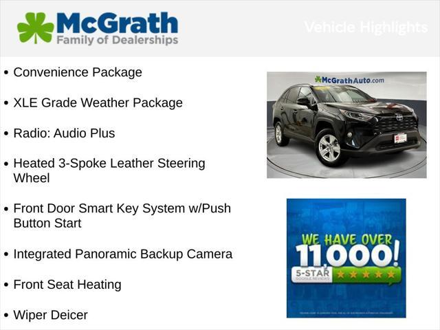 used 2021 Toyota RAV4 Hybrid car, priced at $33,998
