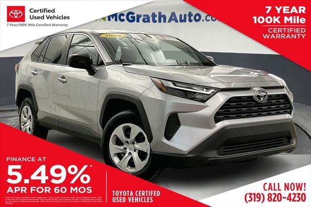 used 2024 Toyota RAV4 car, priced at $29,500