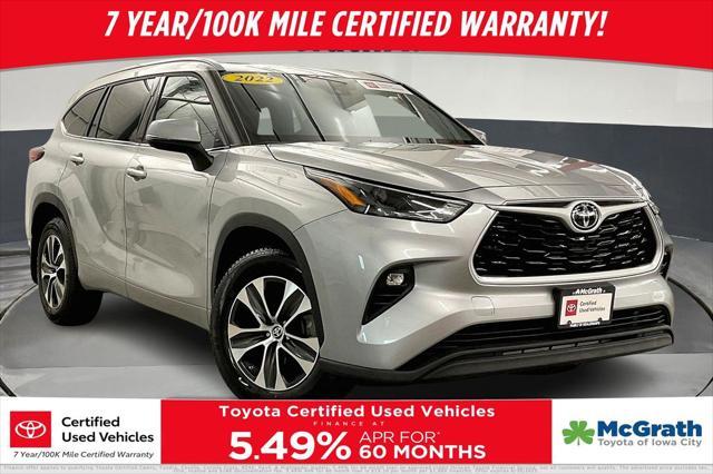 used 2022 Toyota Highlander car, priced at $41,144
