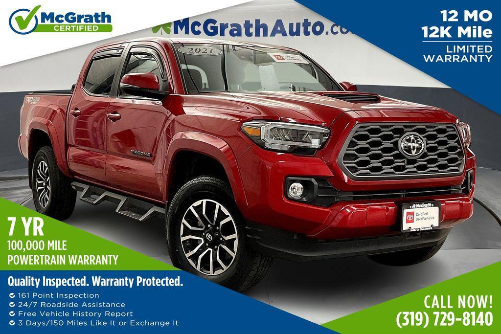 used 2021 Toyota Tacoma car, priced at $39,025