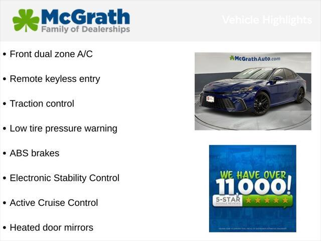 used 2025 Toyota Camry car, priced at $29,987