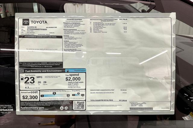 new 2025 Toyota Tacoma car, priced at $35,200