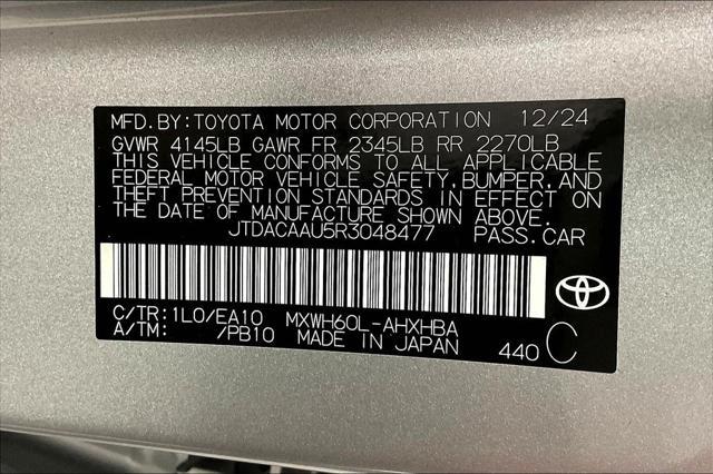 new 2024 Toyota Prius car, priced at $36,477