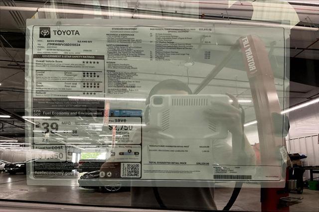 new 2025 Toyota RAV4 Hybrid car, priced at $38,229