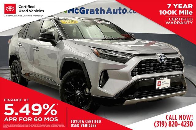 used 2022 Toyota RAV4 Hybrid car, priced at $38,544
