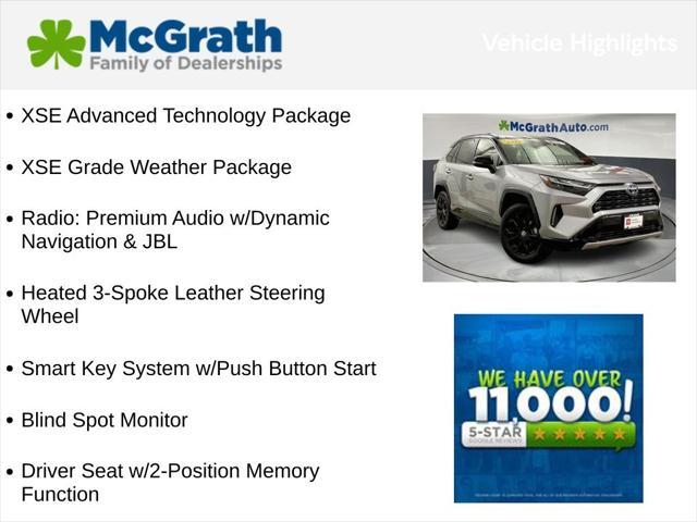 used 2022 Toyota RAV4 Hybrid car, priced at $38,544