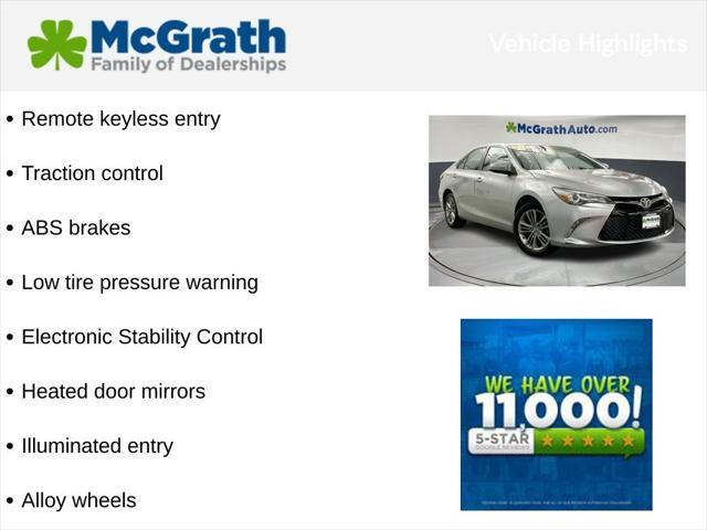 used 2017 Toyota Camry car, priced at $18,899