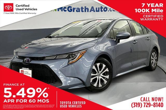 used 2022 Toyota Corolla Hybrid car, priced at $24,216