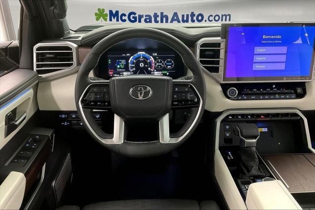used 2024 Toyota Tundra Hybrid car, priced at $63,500