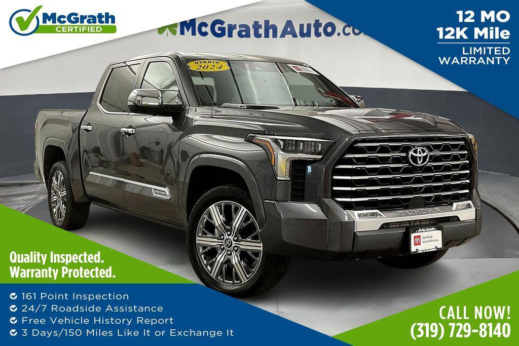 used 2024 Toyota Tundra Hybrid car, priced at $57,849