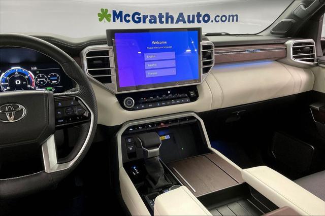 used 2024 Toyota Tundra Hybrid car, priced at $63,400