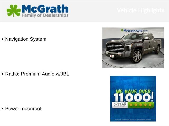 used 2024 Toyota Tundra Hybrid car, priced at $63,500