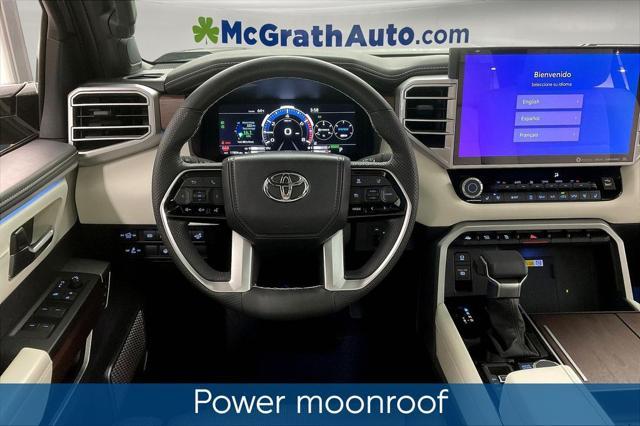 used 2024 Toyota Tundra Hybrid car, priced at $63,400