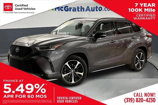 used 2021 Toyota Highlander car, priced at $34,689