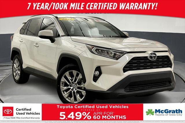 used 2021 Toyota RAV4 car, priced at $28,844