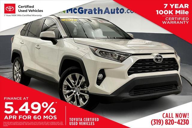 used 2021 Toyota RAV4 car, priced at $28,844