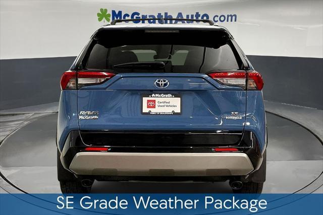 used 2022 Toyota RAV4 Hybrid car, priced at $34,668
