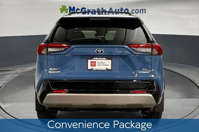 used 2022 Toyota RAV4 Hybrid car, priced at $34,998