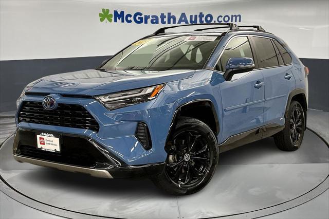 used 2022 Toyota RAV4 Hybrid car, priced at $34,998