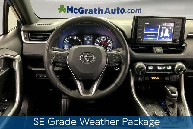 used 2022 Toyota RAV4 Hybrid car, priced at $34,998