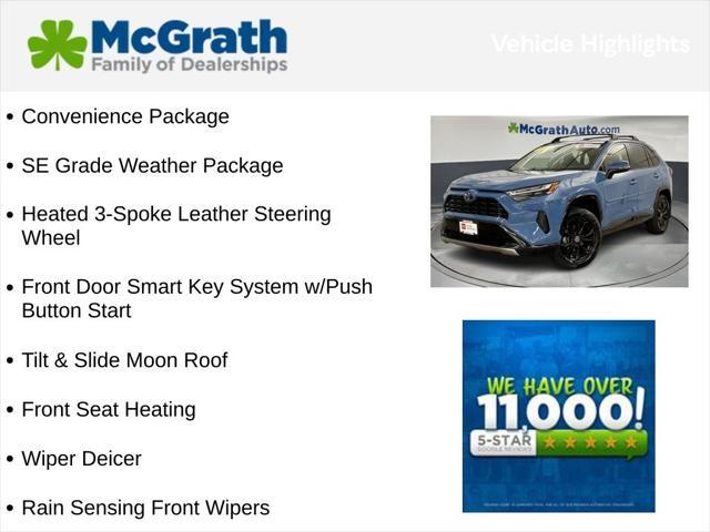 used 2022 Toyota RAV4 Hybrid car, priced at $34,668