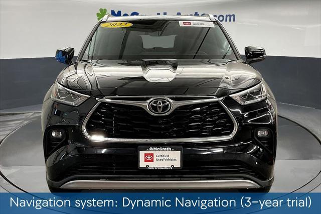 used 2022 Toyota Highlander car, priced at $44,019