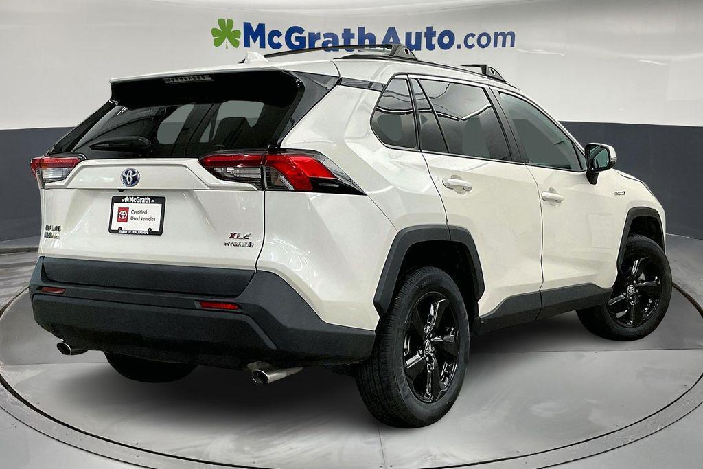 used 2021 Toyota RAV4 Hybrid car, priced at $30,620