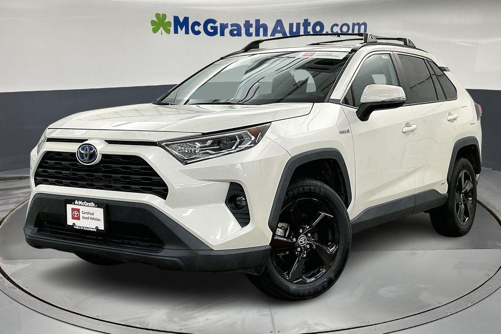 used 2021 Toyota RAV4 Hybrid car, priced at $30,620