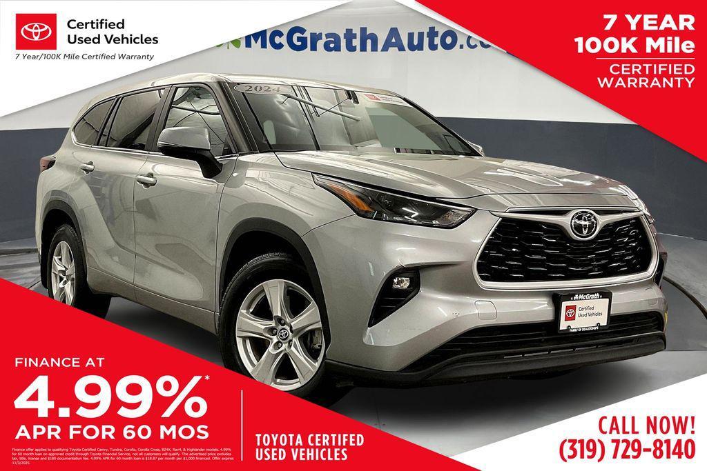 used 2024 Toyota Highlander car, priced at $36,729