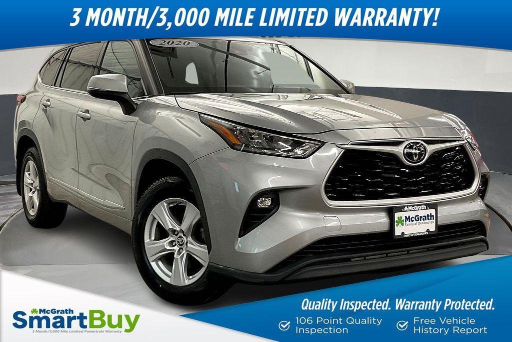used 2020 Toyota Highlander car, priced at $26,222