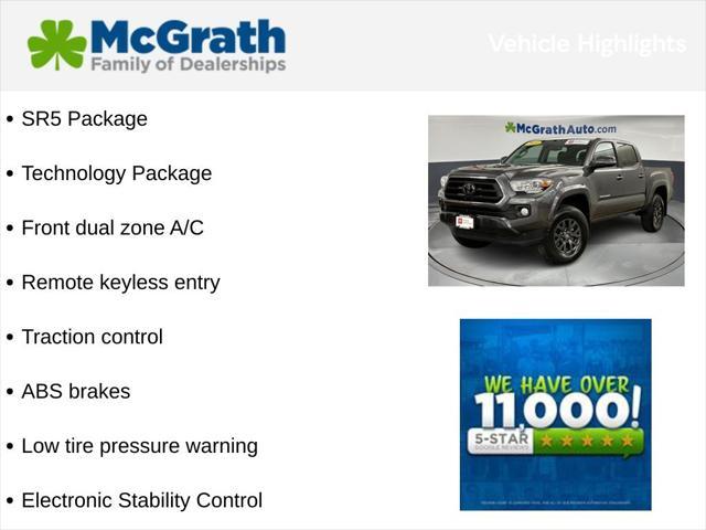 used 2021 Toyota Tacoma car, priced at $38,301