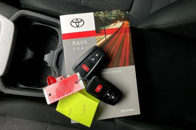 used 2021 Toyota RAV4 car, priced at $25,736