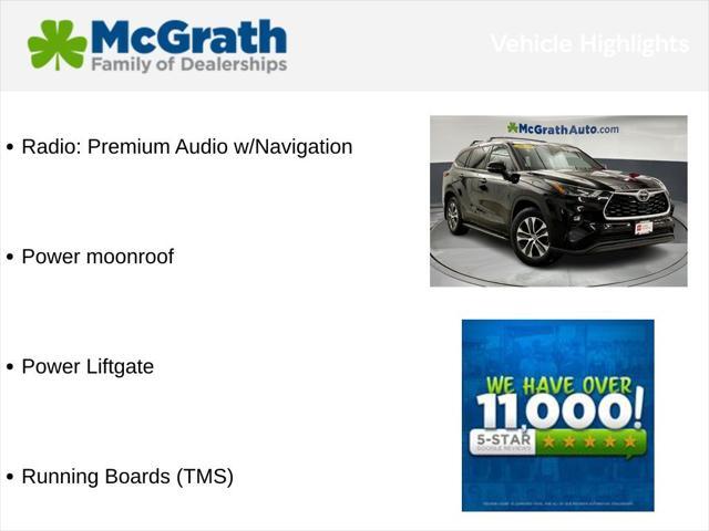 used 2022 Toyota Highlander car, priced at $38,453